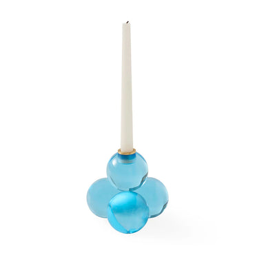 Globo Candle Holder Blue