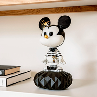 Mickey in black and white