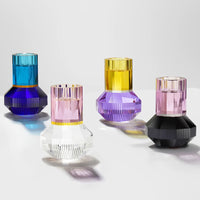 Chicago Tealight Holder Purple