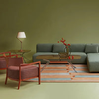 Blast Table Rectangular Bronce