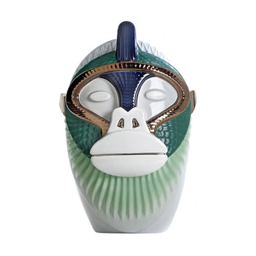 Primates Kandti Light Grey, Green and Gold