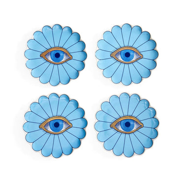 Fleur Small Plates Set of 4