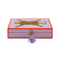 Tiger Lacquer Jewelry Box