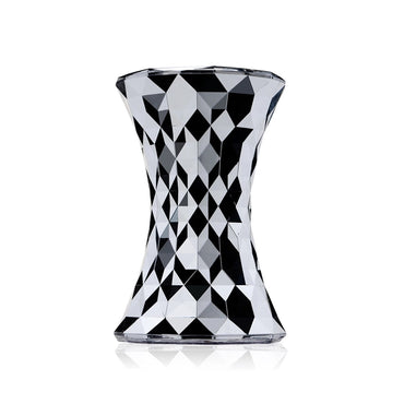 Stone Stool Chrome