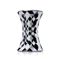 Stone Stool Chrome