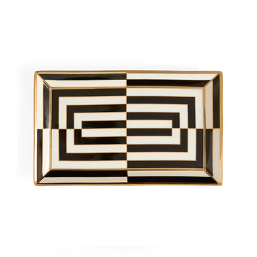 Op Art Rectangle Serving Tray