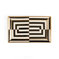 Op Art Rectangle Serving Tray