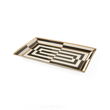 Op Art Rectangle Serving Tray