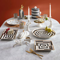 Op Art Rectangle Serving Tray