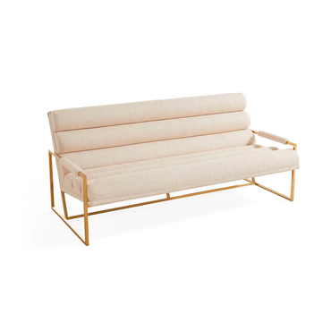 Channeled Goldfinger Apartment Sofa