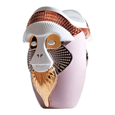 Primates Brazza Chic Pink, White and Gold