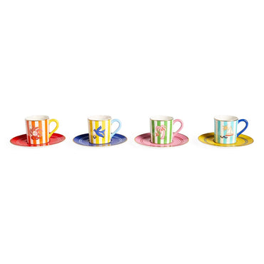 Boxed Playa Espresso Cups Set 4