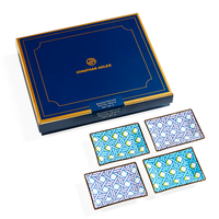 Basketweave Petite Tray Set