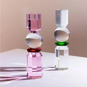 Memphis Tealight Holder Pink