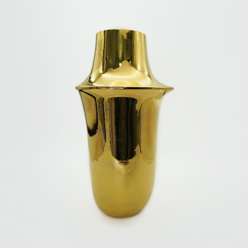 Isole Vase 1 Glossy Gold