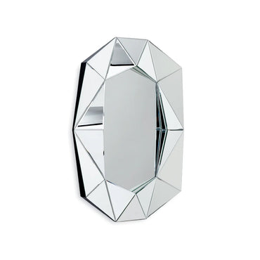 Diamond Large Mirror Silver