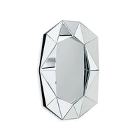 Diamond Large Mirror Silver