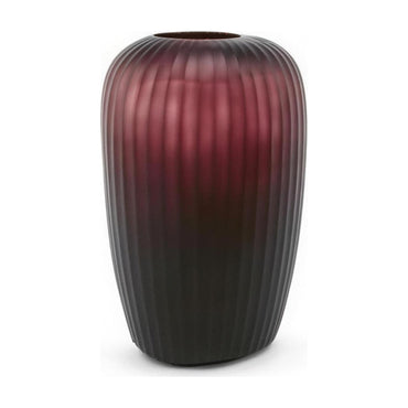 Melrose L Amethyst - Guaxs florero en ciruela, vidrio soplado y tallado a mano - Karím Chaman Boutique