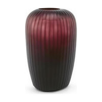 Melrose L Amethyst - Guaxs florero en ciruela, vidrio soplado y tallado a mano - Karím Chaman Boutique
