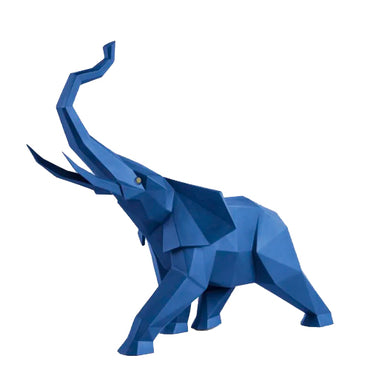 Elephant Blue Sculpture