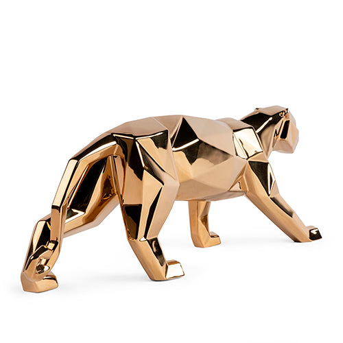 Panther Golden Sculpture
