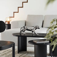 Panther Silver Sculpture