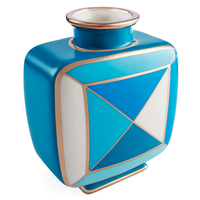 Torino Square Vase Blue