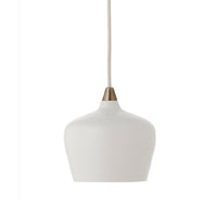 Cohen Small Pendant Matt White