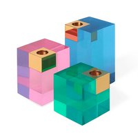 Monte Carlo Candle Holder Medium Pink