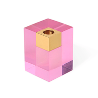 Monte Carlo Candle Holder Medium Pink