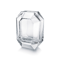 Octogone Vase Clear