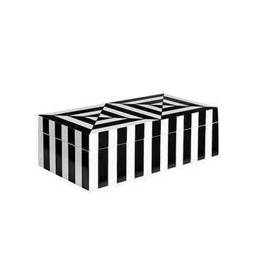 Op Art Lacquer Box Small