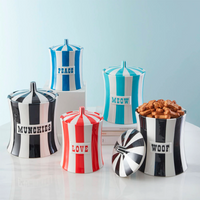 Vice Woof Canister Black & White