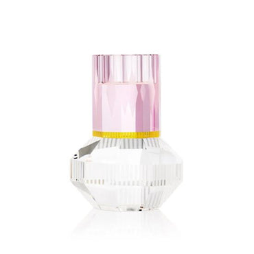 Chicago Rose/Yellow/Clear T-Light Holder
