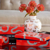 Botanist Butterfly Round Vase