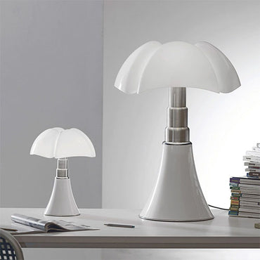 Mini Pipistrello White Table Lamp Dimmable