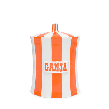 Ganja Canister - Orange/White
