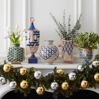 Versailles Blocks Bowl Blue