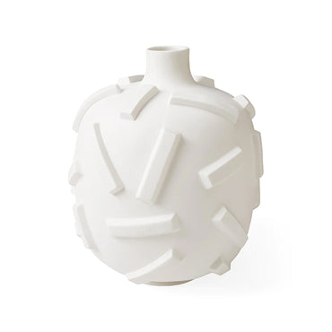Charade Bars Vase White