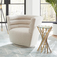 Maxime Swivel Club Chair