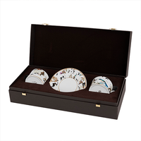 Garden’S Birds Tea Cup And Saucer Set X 2