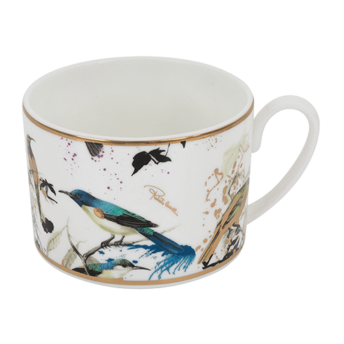 Garden’S Birds Tea Cup And Saucer Set X 2