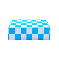 Medium Checkerboard Lacquer Box
