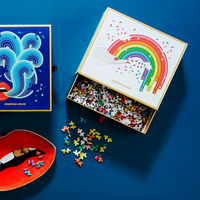 Rainbow Hand Shaped Puzzle