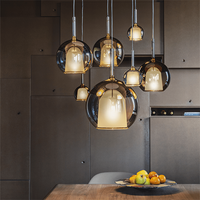 Glo Medium Pendant Gold