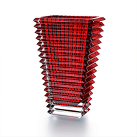 Eye Vase Rectangular Red