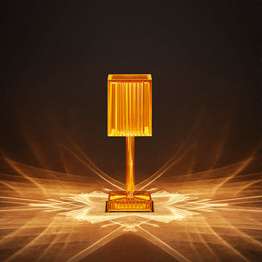 Gatsby Table Lamp Led White Battery Ambar