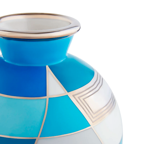 Torino Round Vase Blue