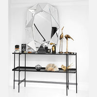 Diamond Large Mirror Silver