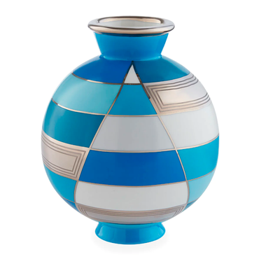 Torino Round Vase Blue